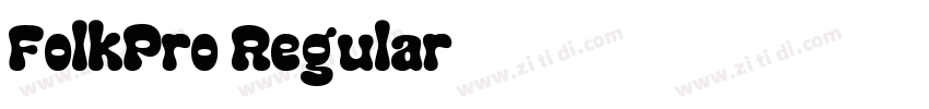 FolkPro Regular字体转换